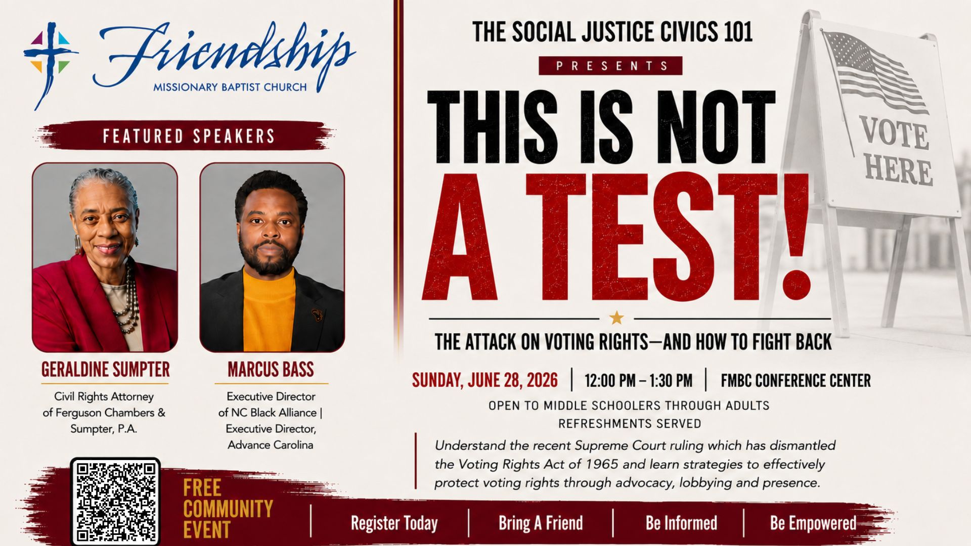 SJM presents Civil Rights 101